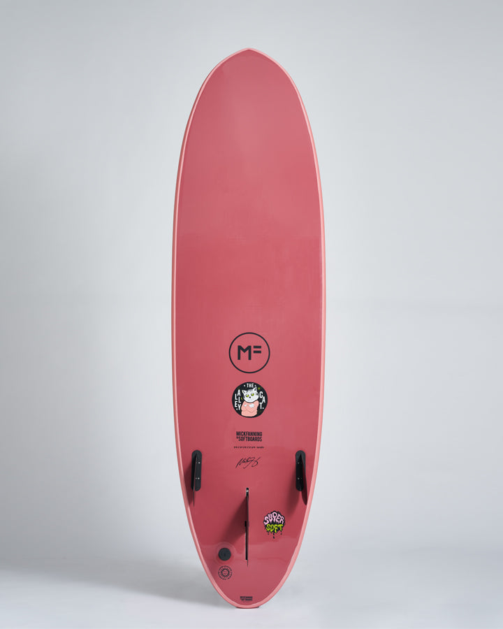 MF ALLEY CAT SUPER SOFT - CORAL – MICK FANNING SOFTBOARDS JAPAN