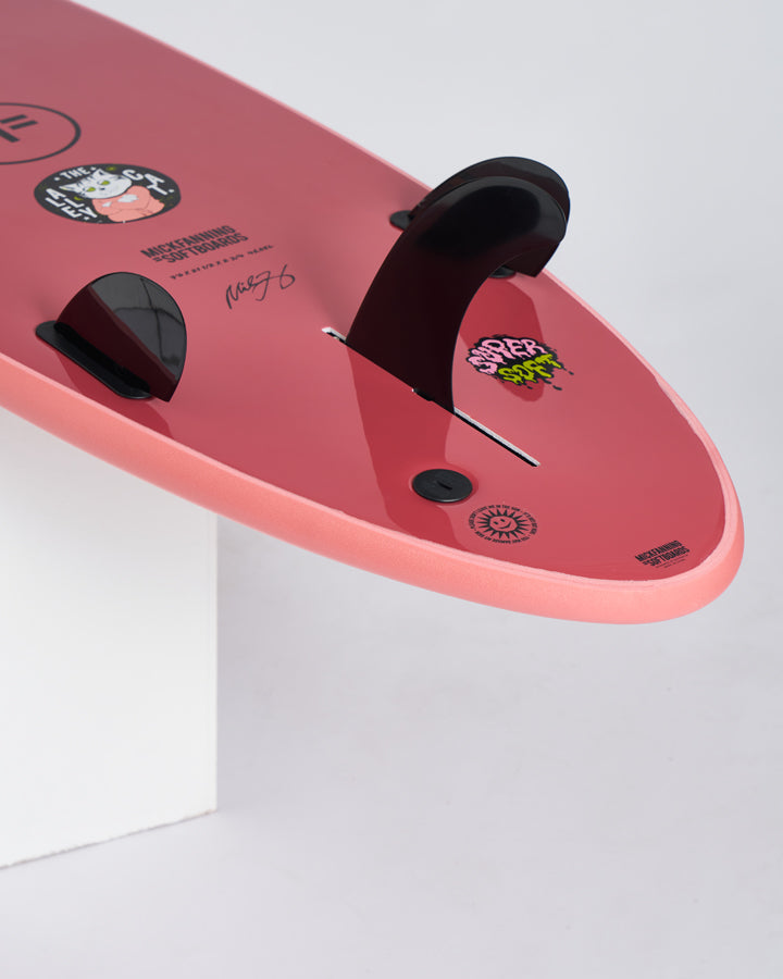 MF ALLEY CAT SUPER SOFT - CORAL – MICK FANNING SOFTBOARDS JAPAN