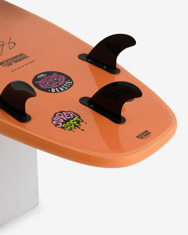 MF BEASTIE SUPERSOFT - CLAY – MICK FANNING SOFTBOARDS JAPAN